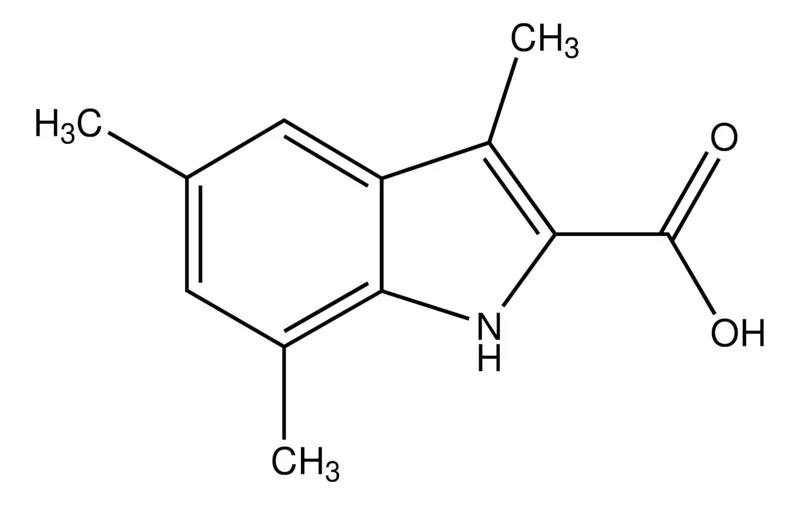 Sigma-Aldrich 3,5,7-Trimethyl-1H-indole-2-carboxylic acid，AldrichCPR