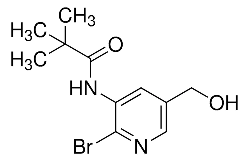 Sigma-Aldrich N-(2-Bromo-5-(hydroxymethyl)pyridin-3-yl)pivalamide,AldrichCPR