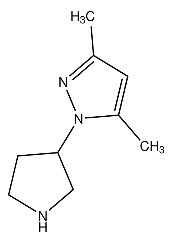 Sigma-Aldrich 3,5-Dimethyl-1-pyrrolidin-3-yl-1H-pyrazole,AldrichCPR