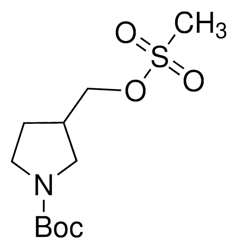 Sigma-Aldrich 3-Methanesulfonyloxymethyl-pyrrolidine-1-carboxylic acid tert butyl ester，AldrichCPR