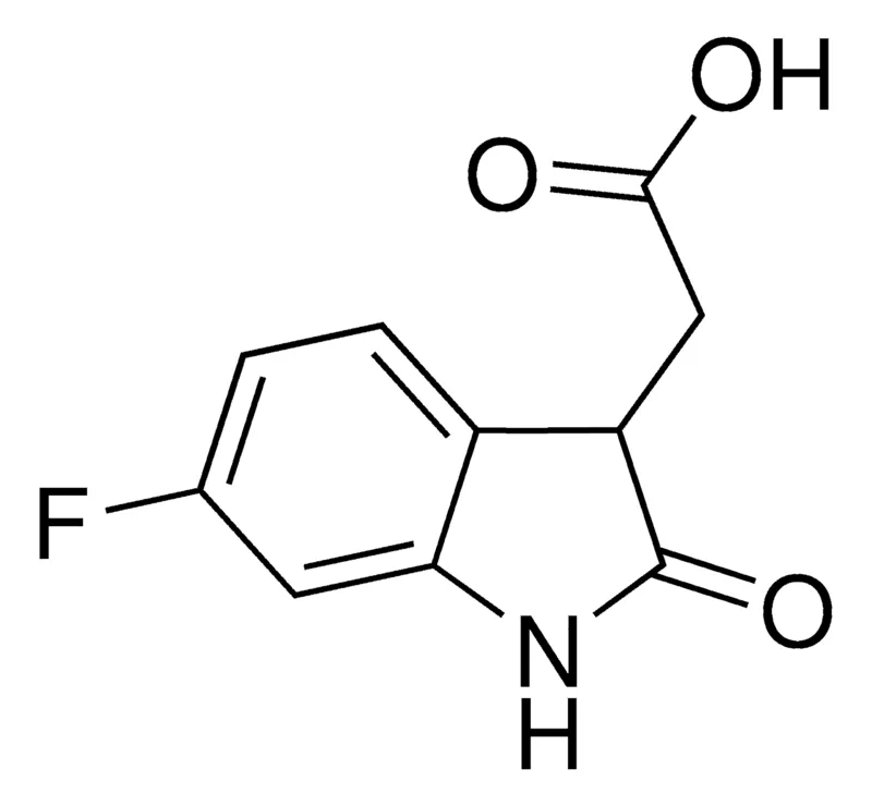 Sigma-Aldrich (6-Fluoro-2-oxo-2,3-dihydro-1H-indol-3-yl)acetic acid,AldrichCPR