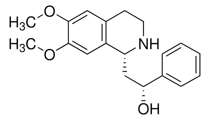 Sigma-Aldrich (1R*,2R*)-1-(2′-hydroxy-2′-phenylethyl)-6,7-dimethoxy-1,2,3,4-tetrahydro-isoquinoline,AldrichCPR