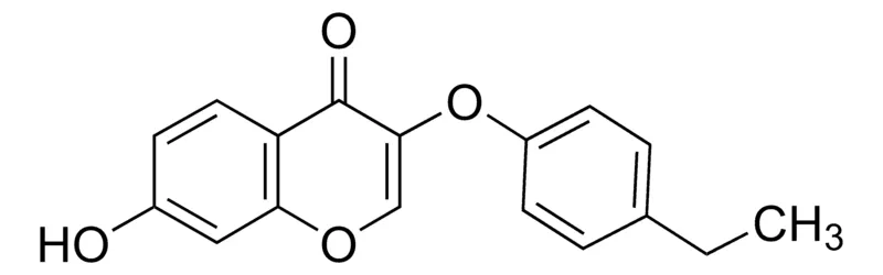 Sigma-Aldrich 3-(4-Ethylphenoxy)-7-hydroxy-4H-chromen-4-one,AldrichCPR