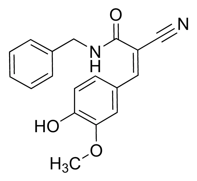 Sigma-Aldrich N-Benzyl-2-cyano-3-(4-hydroxy-3-methoxyphenyl)-2-propenamide,AldrichCPR