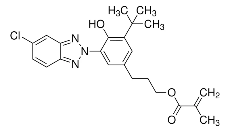 Sigma-Aldrich 2-Methylacrylic acid 3-[3-tert-butyl-5-(5-chlorobenzotriazol-2-yl)-4-hydroxyphenyl]-propyl ester，AldrichCPR