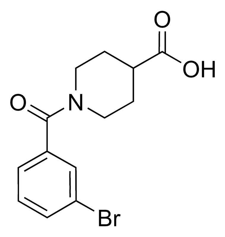 Sigma-Aldrich 1-(3-Bromobenzoyl)-4-piperidinecarboxylic acid,AldrichCPR