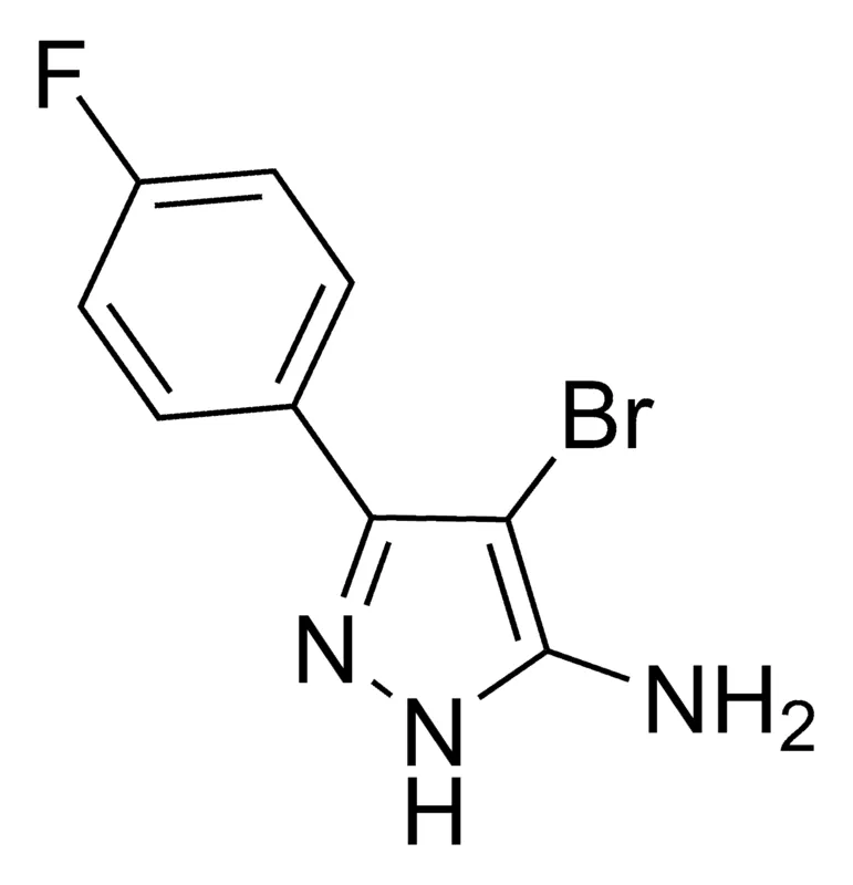 Sigma-Aldrich 4-Bromo-3-(4-fluorophenyl)-1H-pyrazol-5-amine,AldrichCPR