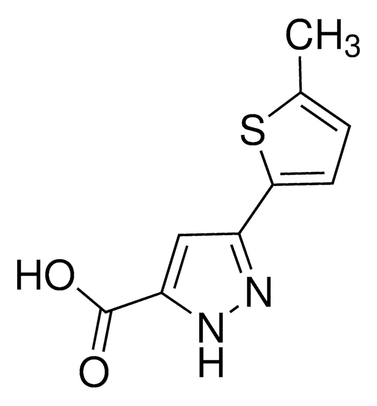 Sigma-Aldrich 3-(5-Methyl-2-thienyl)-1H-pyrazole-5-carboxylic acid,AldrichCPR