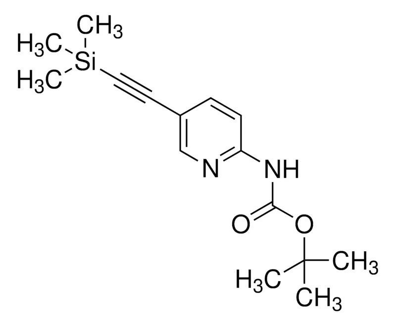 Sigma-Aldrich (5-Trimethylsilanylethynyl-pyridin-2-yl)-carbamic acid tert-butyl ester,AldrichCPR