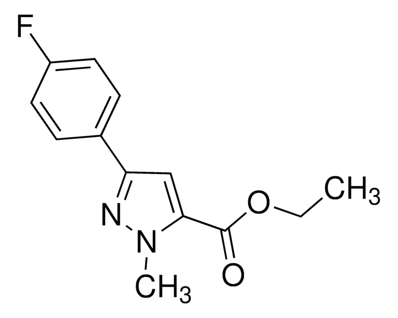 Sigma-Aldrich Ethyl 3-(4-fluorophenyl)-1-methyl-1H-pyrazole-5-carboxylate,AldrichCPR