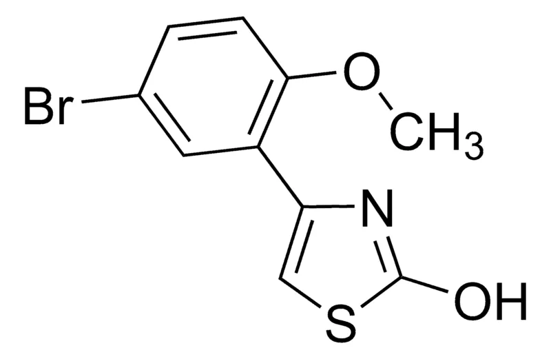 Sigma-Aldrich 4-(5-Bromo-2-methoxyphenyl)thiazol-2-ol,AldrichCPR