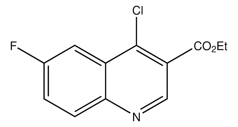 Sigma-Aldrich Ethyl 4-chloro-6-fluoroquinoline-3-carboxylate,AldrichCPR