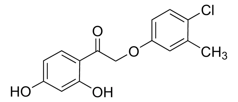 Sigma-Aldrich 2-(4-Chloro-3-methylphenoxy)-1-(2,4-dihydroxyphenyl)ethanone,AldrichCPR