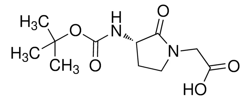 Sigma-Aldrich (S)-(3-N-Boc-amino-2-oxo-pyrrolidin-1-yl)-acetic acid,AldrichCPR
