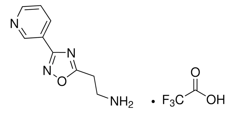 Sigma-Aldrich 2-(3-Pyridin-3-yl-1,2,4-oxadiazol-5-yl)ethanamine trifluoroacetate salt,AldrichCPR