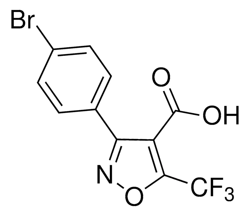 Sigma-Aldrich 3-(4-Bromophenyl)-5-(trifluoromethyl)isoxazole-4-carboxylic acid,AldrichCPR
