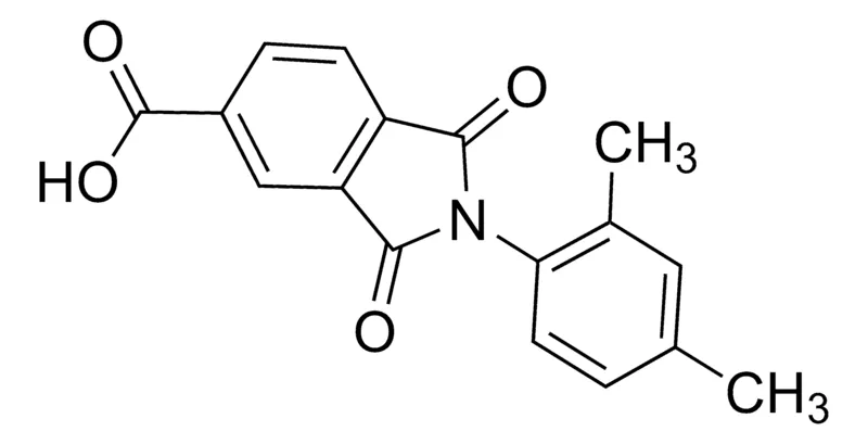 Sigma-Aldrich 2-(2,4-Dimethylphenyl)-1,3-dioxo-5-isoindolinecarboxylic acid,AldrichCPR