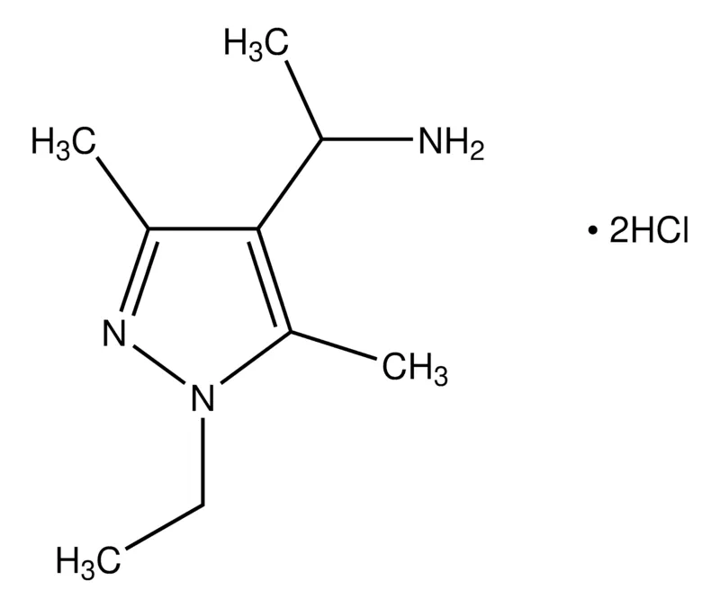 Sigma-Aldrich 1-(1-Ethyl-3,5-dimethyl-1H-pyrazol-4-yl)ethanamine dihydrochloride,AldrichCPR