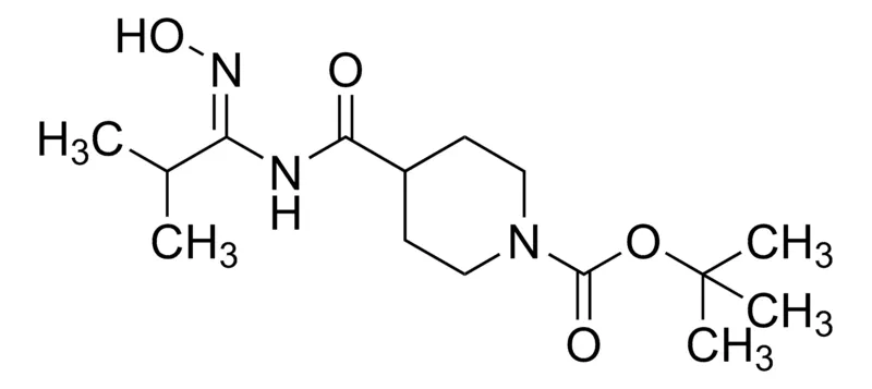 Sigma-Aldrich 4-(1-Hydroxyimino-2-methylpropylcarbamoyl)-piperidine-1-carboxylic acid tert-butyl ester,AldrichCPR