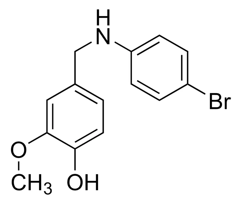 Sigma-Aldrich 4-(((4-Bromophenyl)amino)methyl)-2-methoxyphenol,AldrichCPR