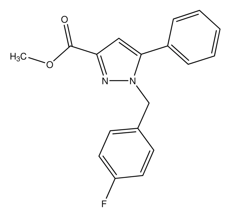 Sigma-Aldrich Methyl 1-(4-fluorobenzyl)-5-phenyl-1H-pyrazole-3-carboxylate,AldrichCPR