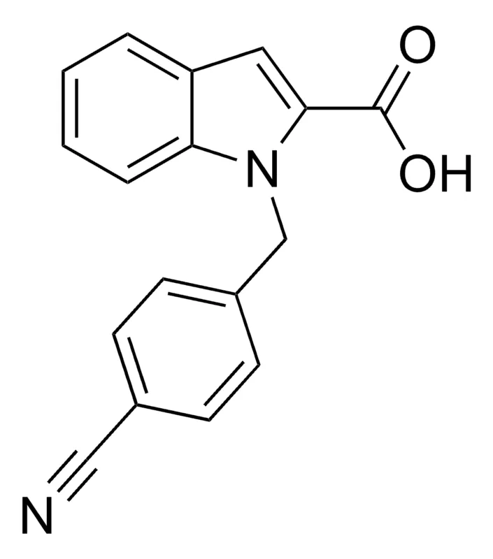 Sigma-Aldrich 1-(4-Cyanobenzyl)-1H-indole-2-carboxylic acid，AldrichCPR