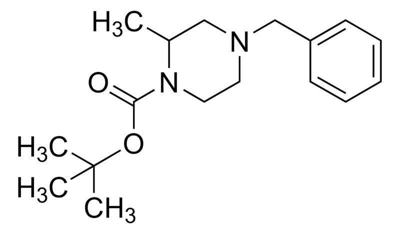 Sigma-Aldrich 4-Benzyl-2-methylpiperazine-1-carboxylic acid tert-butyl ester,AldrichCPR