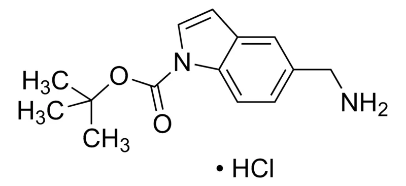 Sigma-Aldrich tert-Butyl 5-(aminomethyl)-1H-indole-1-carboxylate hydrochloride,AldrichCPR