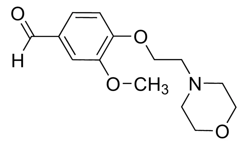 Sigma-Aldrich 3-Methoxy-4-[2-(4-morpholinyl)ethoxy]benzaldehyde，AldrichCPR