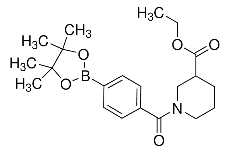 Sigma-Aldrich 4-(3-Ethoxycarbonylpiperidine)carboxamidophenylboronic acid, pinacol ester，AldrichCPR