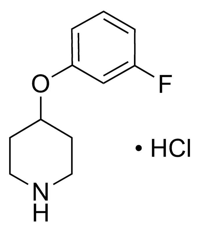 Sigma-Aldrich 4-(3-Fluorophenoxy)piperidine hydrochloride,AldrichCPR