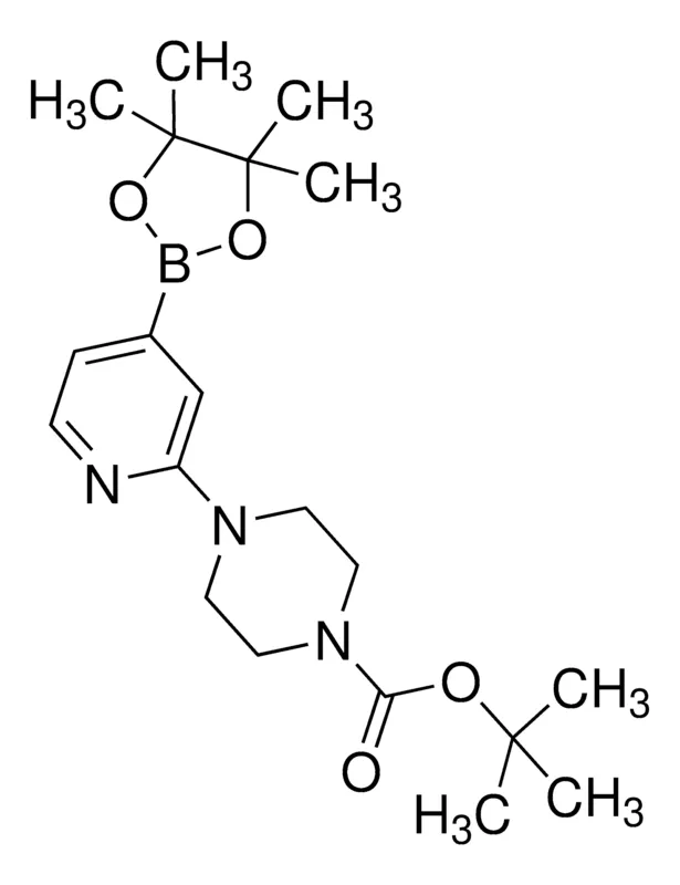 Sigma-Aldrich 2-(4-tert-Butoxycarbonylpiperazin-1-yl)pyridine-4-boronic acid, pinacol ester，AldrichCPR