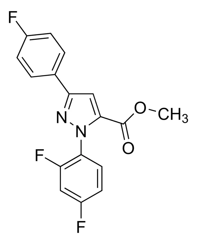 Sigma-Aldrich Methyl 1-(2,4-difluorophenyl)-3-(4-fluorophenyl)-1H-pyrazole-5-carboxylate,AldrichCPR
