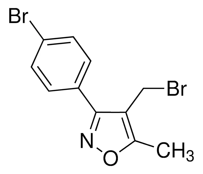 Sigma-Aldrich 4-(Bromomethyl)-3-(4-bromophenyl)-5-methylisoxazole,AldrichCPR