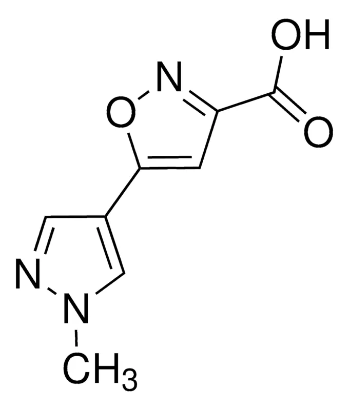 Sigma-Aldrich 5-(1-Methyl-1H-pyrazol-4-yl)-3-isoxazolecarboxylic acid,AldrichCPR
