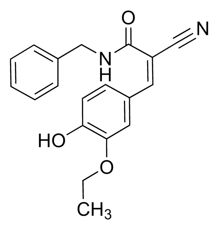 Sigma-Aldrich N-Benzyl-2-cyano-3-(3-ethoxy-4-hydroxyphenyl)-2-propenamide,AldrichCPR