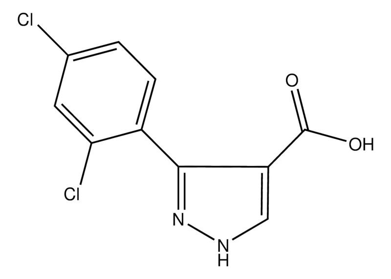 Sigma-Aldrich 3-(2,4-Dichlorophenyl)-1H-pyrazole-4-carboxylic acid,AldrichCPR