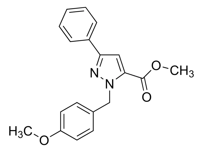 Sigma-Aldrich Methyl 1-(4-methoxybenzyl)-3-phenyl-1H-pyrazole-5-carboxylate,AldrichCPR