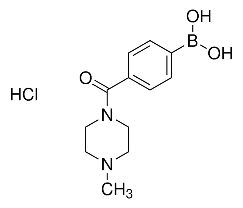 Sigma-Aldrich 4-(4-Methylpiperazine-1-carbonyl)phenylboronic acid hydrochloride,AldrichCPR