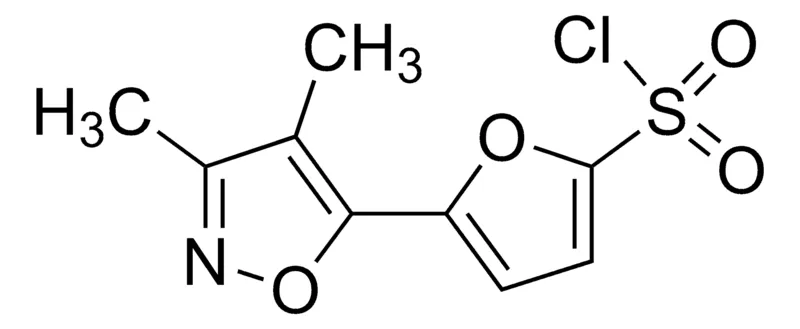 Sigma-Aldrich 5-(3,4-Dimethyl-5-isoxazolyl)-2-furansulfonyl chloride,AldrichCPR