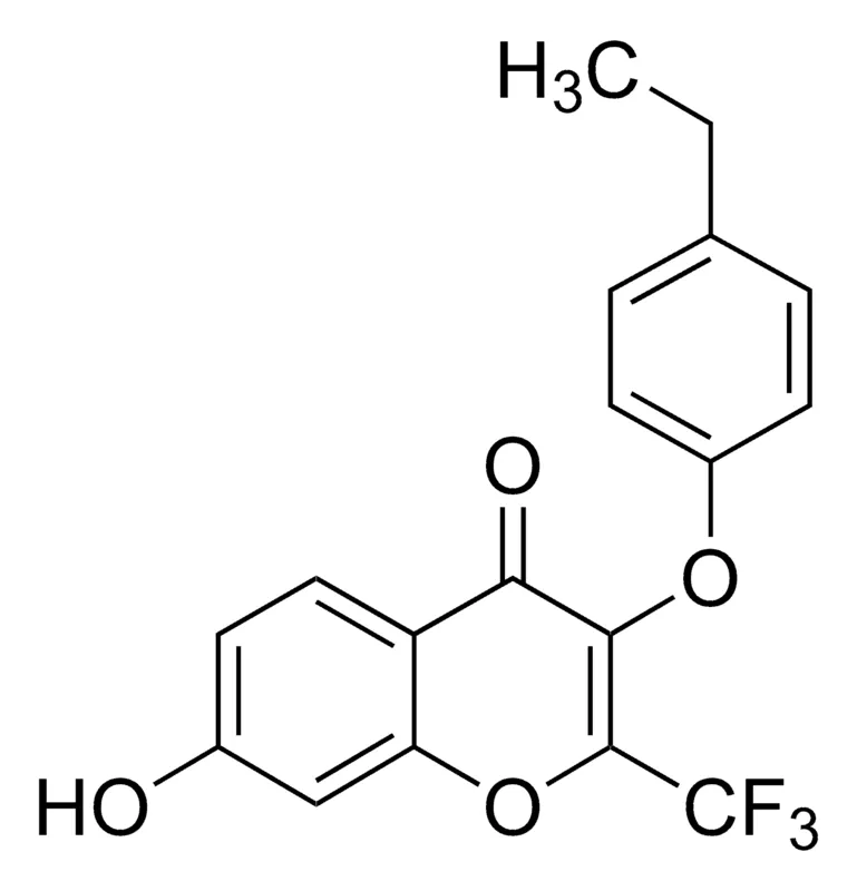 Sigma-Aldrich 3-(4-Ethylphenoxy)-7-hydroxy-2-(trifluoromethyl)-4H-chromen-4-one,AldrichCPR