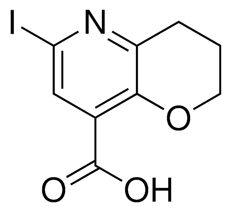 Sigma-Aldrich 6-Iodo-3,4-dihydro-2H-pyrano[3,2-b]pyridine-8-carboxylic acid，AldrichCPR