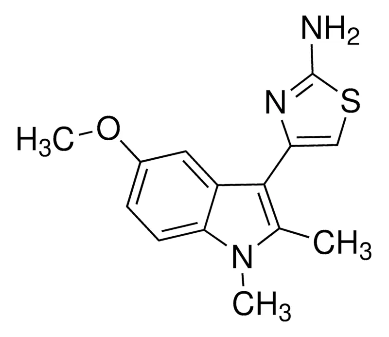 Sigma-Aldrich 4-(5-Methoxy-1,2-dimethyl-1H-indol-3-yl)-1,3-thiazol-2-amine,AldrichCPR