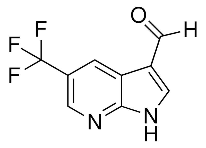 Sigma-Aldrich 5-(Trifluoromethyl)-1H-pyrrolo[2,3-b]pyridine-3-carbaldehyde，AldrichCPR