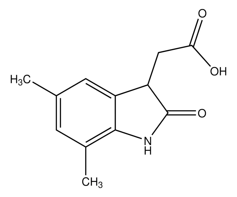 Sigma-Aldrich (5,7-Dimethyl-2-oxo-2,3-dihydro-1H-indol-3-yl)acetic acid，AldrichCPR