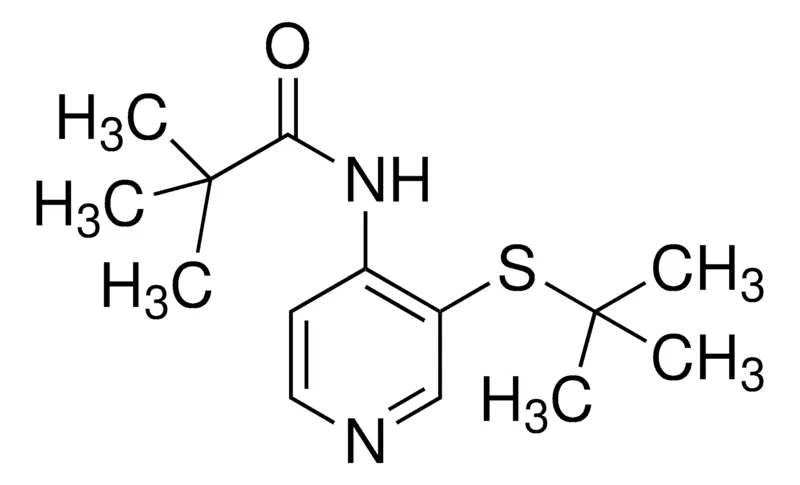 Sigma-Aldrich N-(3-tert-Butylsulfanyl-pyridin-4-yl)-2,2-dimethyl-propionamide,AldrichCPR