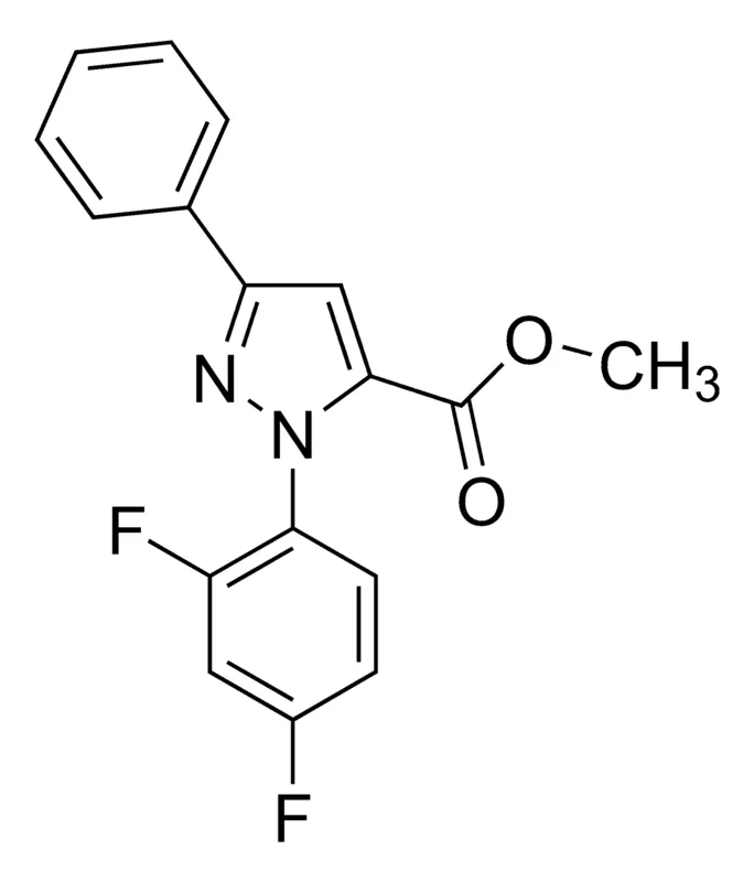 Sigma-Aldrich Methyl 1-(2,4-difluorophenyl)-3-phenyl-1H-pyrazole-5-carboxylate,AldrichCPR