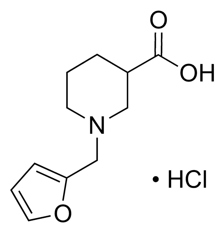 Sigma-Aldrich 1-(2-Furylmethyl)piperidine-3-carboxylic acid hydrochloride,AldrichCPR