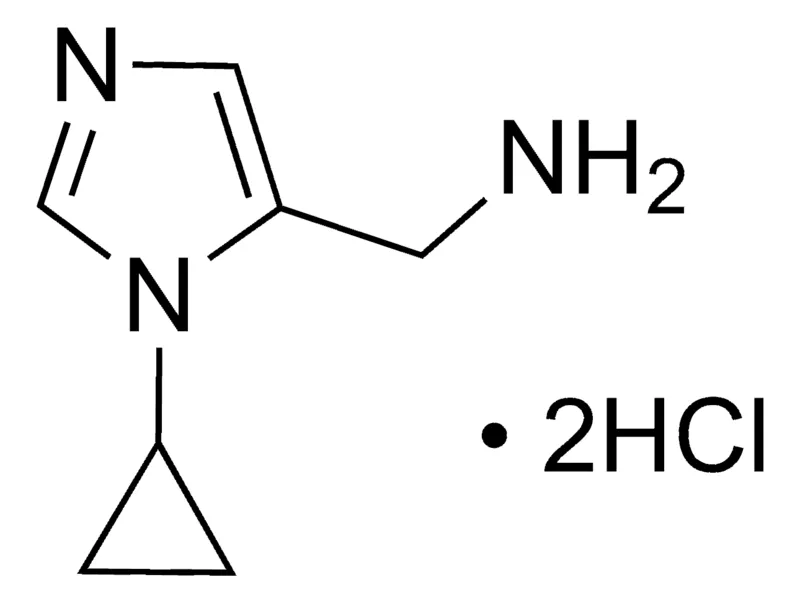 Sigma-Aldrich 1-(1-Cyclopropyl-1H-imidazol-5-yl)methanamine dihydrochloride,AldrichCPR