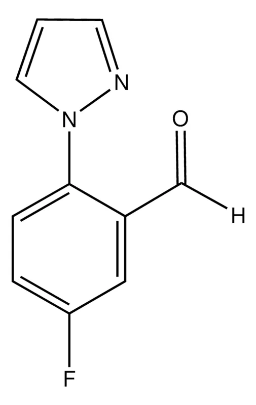 Sigma-Aldrich 5-Fluoro-2-(1H-pyrazol-1-yl)benzaldehyde,AldrichCPR